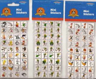 Looney Tunes Mini Characters Sticker 6 New Sheets  