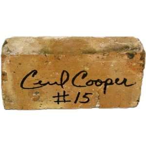  Cecil Cooper Signed Brick