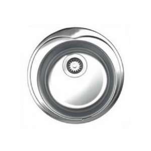   WHNDA16 Drop In Large Round Bowl Kitchen Sink: Home Improvement