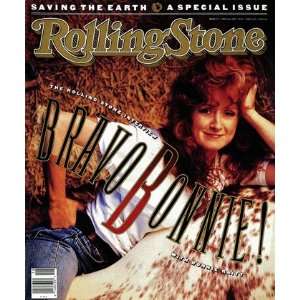  Bonnie Raitt, 1990 Rolling Stone Cover Poster by E.J. Camp 