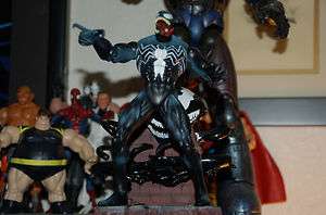 marvel legends spiderman classics venom original with base  