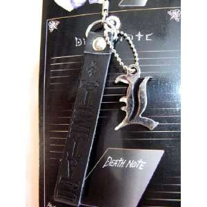  Death Note Manga Anime L Leather Phone Strap (Closeout 