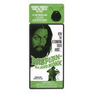  Rasputin   The Mad Monk Poster Movie Insert B (14 x 36 