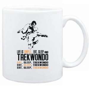   Eat , Sleep & Taekwondo   Sport Images  Mug Sports