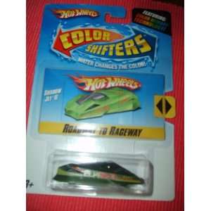   Wheels Color Shifters Roadway to Raceway Shadow Jet II: Toys & Games