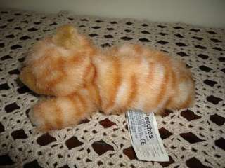 Russ Peaches Striped Orange Sleeping Tabby Cat Retired  