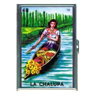 Loteria La Chalupa Pretty Girl ID Holder, Cigarette Case 