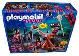 Playmobil 4438 Knights Barbarian Attack Troop Catapult  