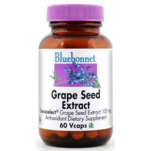  Grape Seed Extract 100 mg 60 VCaps Bluebonnet Health 