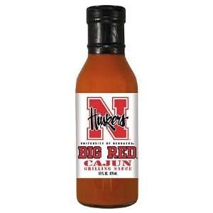 Hot Sauce Harrys 4811 NEBRASKA Huskers Cajun Grilling Sauce   12oz