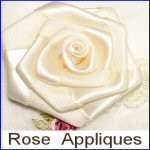 APPLIQUES Iron on Sew on, BRIDAL BOUTIQUE items in Hopsack and Linen 