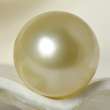 Round Golden SOUTH SEA PEARL Lombok 1.742 g / 10.67 mm  