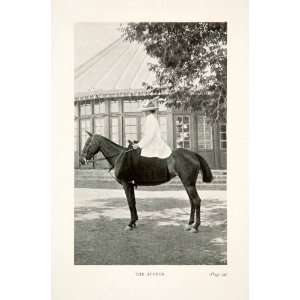  1900 Print Author Explorer Isabel Savory Horseback 