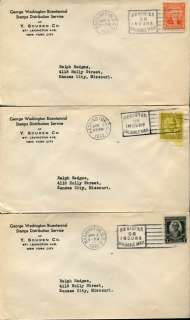 704 15 2 FDC CACHET FIRST Y. SOUREN CO. SET OF 12 BN3387  