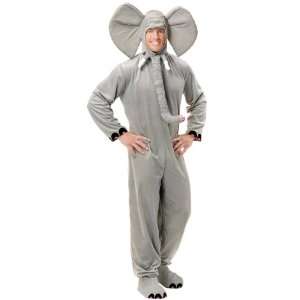  Lets Party By Charades Elephant Acult Costume / Gray 