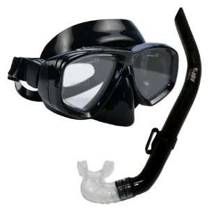  Spearfishing Snorkeling Scuba Diving Mask Snorkel Gear Set 