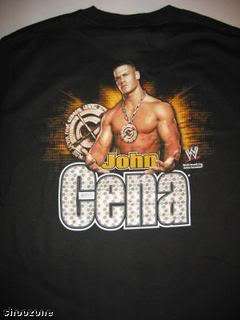 Classic JOHN CENA Gold Chain WWE Wrestling T shirt  