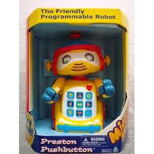  Might Mos Preston Pushbotton Programmable Robot 