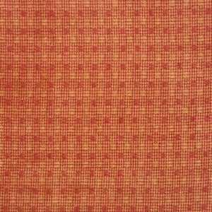  Faded Chequers Red by Mulberry Fabric