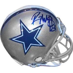  Roy Williams Dallas Cowboys Autographed Riddell Mini 