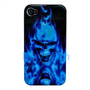 New Skull Full Hard Cover Case Skin For Apple iPhone 4S  