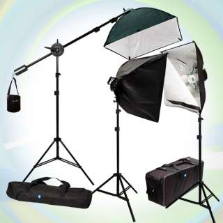 Photography Video Light Softbox Lighting Boom Stand Kit 847263024530 