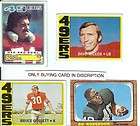 1970 Topps Football Original Color Negative Dave Chapple 49ERS  