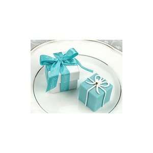  Something Blue Gift Box Candle in Pearlized Box with Satin 