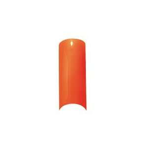   Color Nail Tips in Neon Orange # 87 560 100 PCS + A viva Eco Nail File