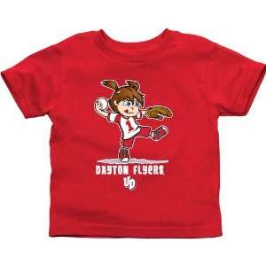   Dayton Flyers Toddler Girls Softball T Shirt   Red: Sports & Outdoors