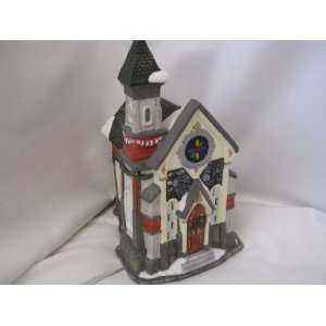  Church Christmas Village Lighted 9 Collectible 