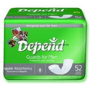  Depend Incontinence Guards for Men, Pack/48 Health 
