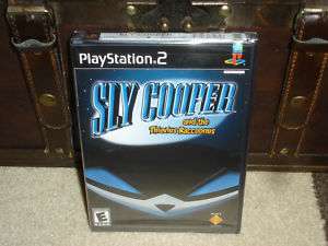 Sly Cooper 1 PS2 factory sealed   Black label MINT  