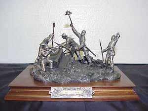 CHILMARK THE HIGH TIDE CIVIL WAR PEWTER BY FRANCIS BARNUM RARE AND 