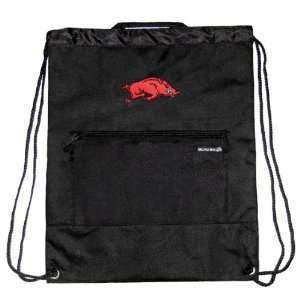   of Arkansas Logo Embroidered Cinch Backpack: Sports & Outdoors