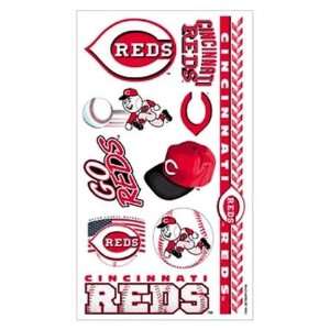  Cincinnati Reds Baseball Temporary Tattoos (1 Sheet 