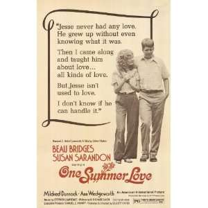  One Summer Love   Movie Poster   11 x 17