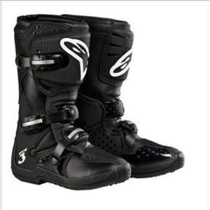   Tech 3 Boots, Black, Size 8, Gender Womens 201329108 Automotive