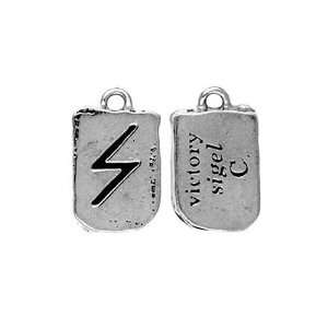  sigel   Victory, Ancient Runes of Prophecy Pewter Pendant 