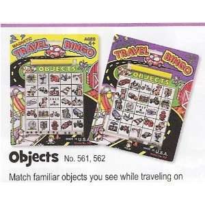  Magnetic Travel Bingo Objects w/Magnetic Pencil Toys 