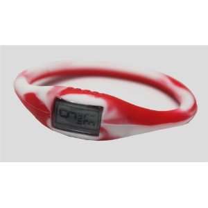   TRU 27 Small Silicone Band Sports Watch   Red White