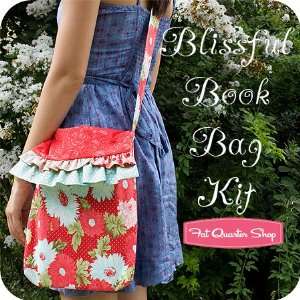 Blissful Book Bag Kit   Exclusive Fat Quarter Shop Bag Kit  