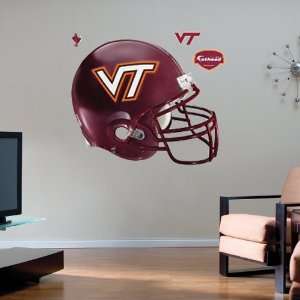    Virginia Tech Hokies Helmet Fathead Wall Sticker