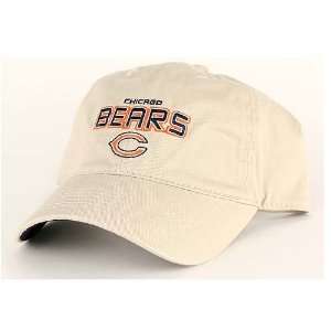 Chicago Bears Slouch Fit Baseball Hat   Khaki:  Sports 