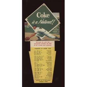  1952 Coca Cola Playing Tips Gil Hodges Brooklyn EX+ 