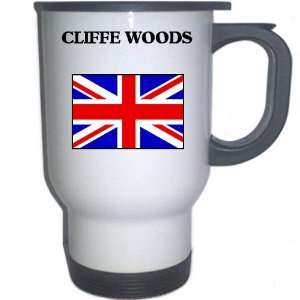   UK/England   CLIFFE WOODS White Stainless Steel Mug: Everything Else