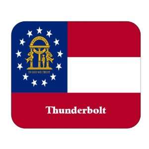  US State Flag   Thunderbolt, Georgia (GA) Mouse Pad 