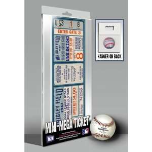  1947 MLB All Star Game Mini Mega Ticket   Chicago Cubs 