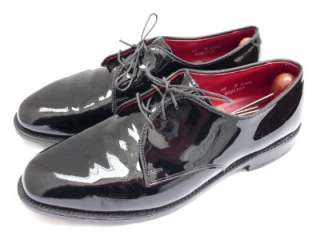 Allen Edmonds Spencer Patent Leather Black Formal Tuxedo Fine Shoes 