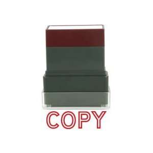  Pre Inked Stock Stamp   COPY   Red: Office Products